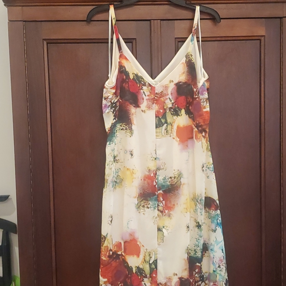 Spense handkerchief style spaghetti strap dress